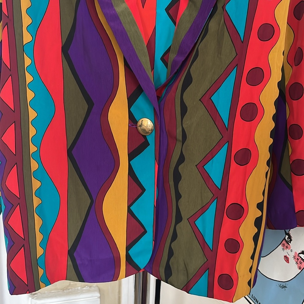 Insane Vintage Blazer Multicolor - Picture 2 of 5